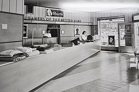 cleaners 1950s storefront deluxe web lobby circa