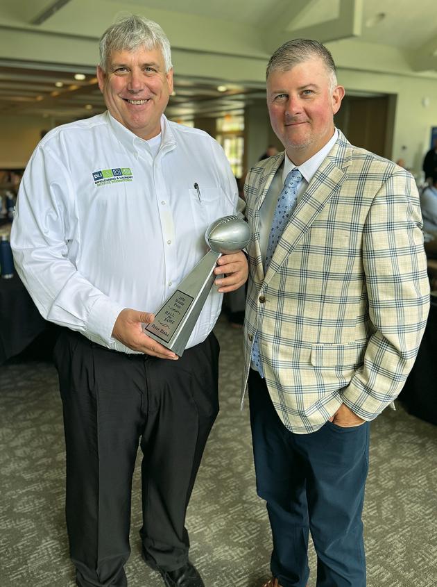 Blake Inducted into Route Pros Hall of Fame