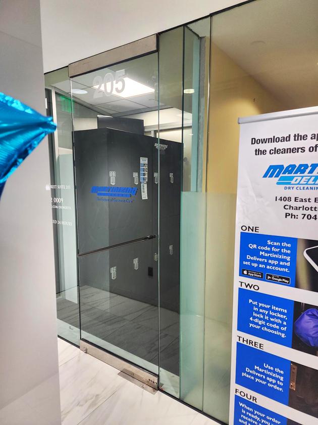 Martinizing Cleaners Offering 24/7 Service in Downtown Charlotte