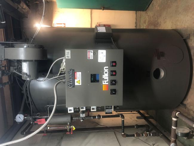 Fulton Classic Vertical Tube Boiler, 50 HP, #PV-96-VV,   Model FB-050-A, 2023                                                       