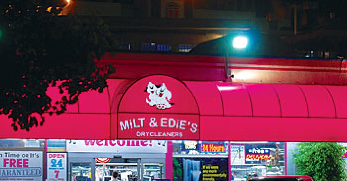 Milt &amp;amp; Edie's front entrance