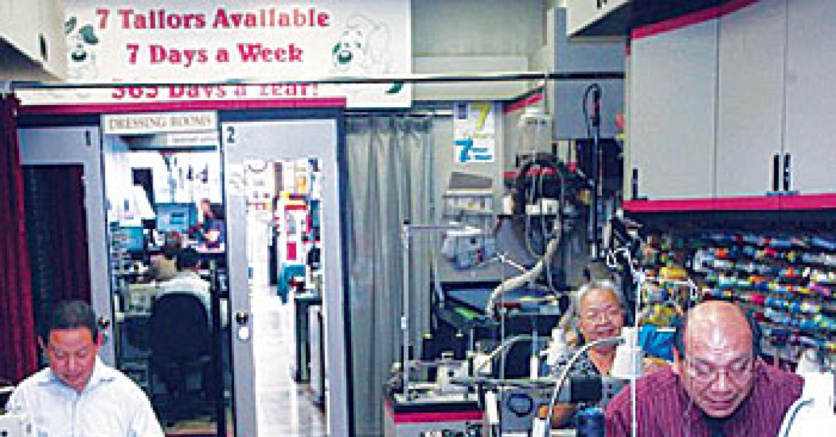Milt & Edie's tailoring area image