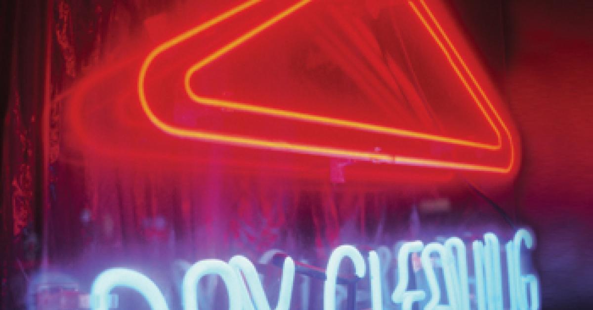 Dry cleaning neon