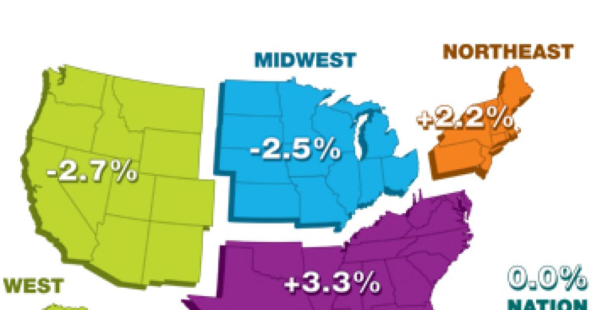 April StatShot map.