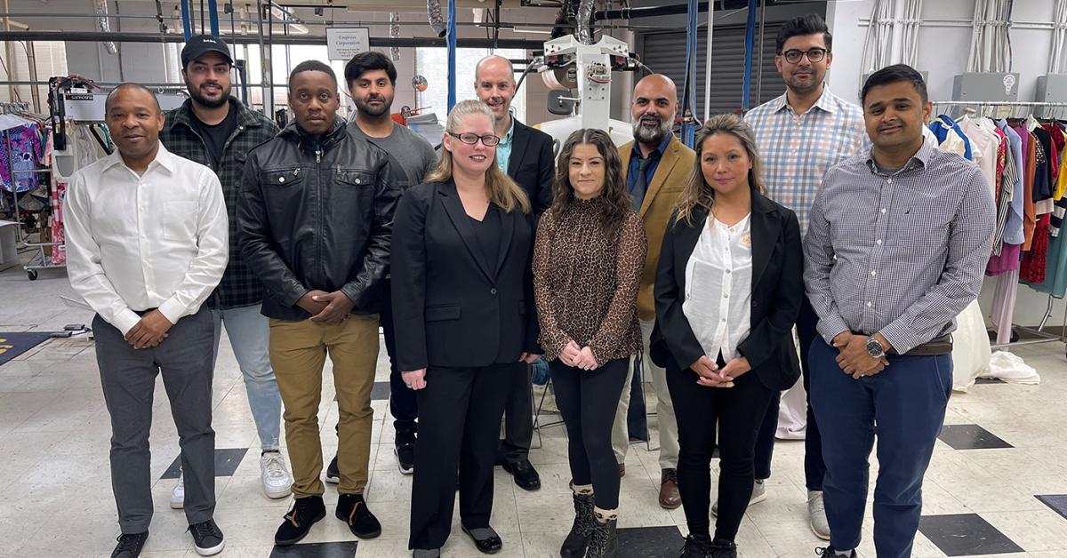 DLI Completes 384th Hands-On Drycleaning Course