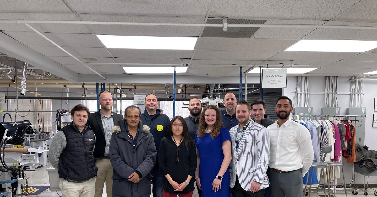 Graduates of DLI's Advanced Drycleaning Course