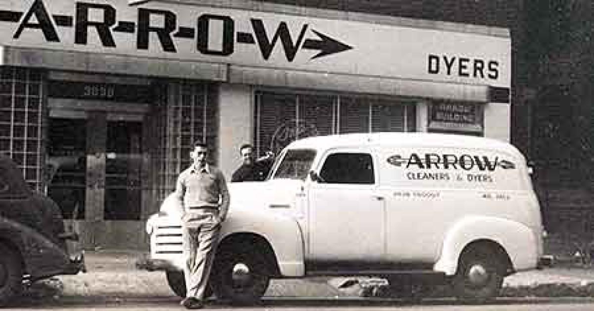 arrow truck old bob gershon front melvin gershon back 2 web