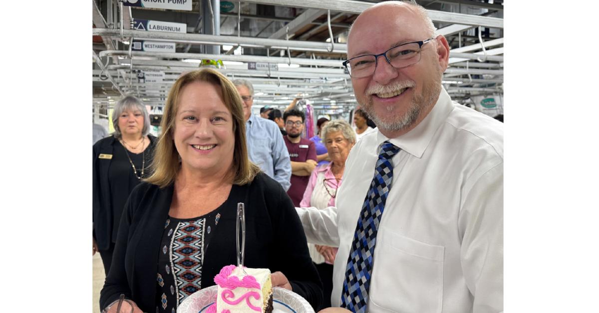 Employee Celebrates 50 Years of Service at Puritan Cleaners