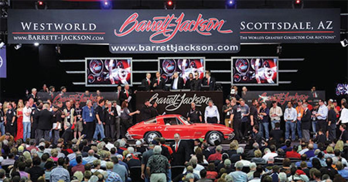 barrett jackson auto auction from prestige cleaners web
