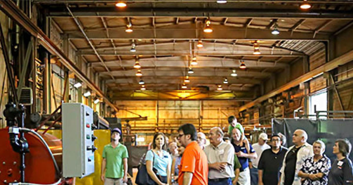 bryan steam open house plant tour web