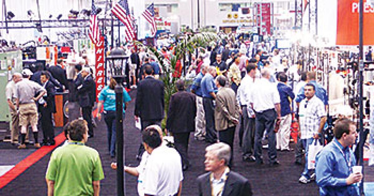 Clean Show aisle traffic