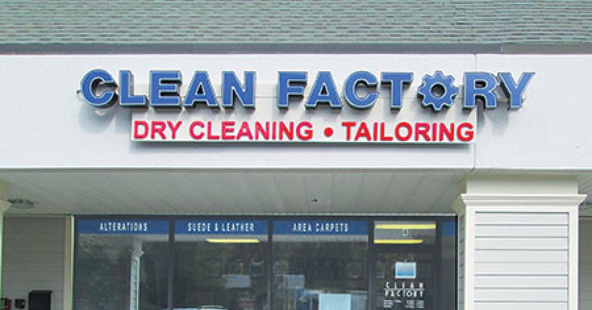 clean factory store front web