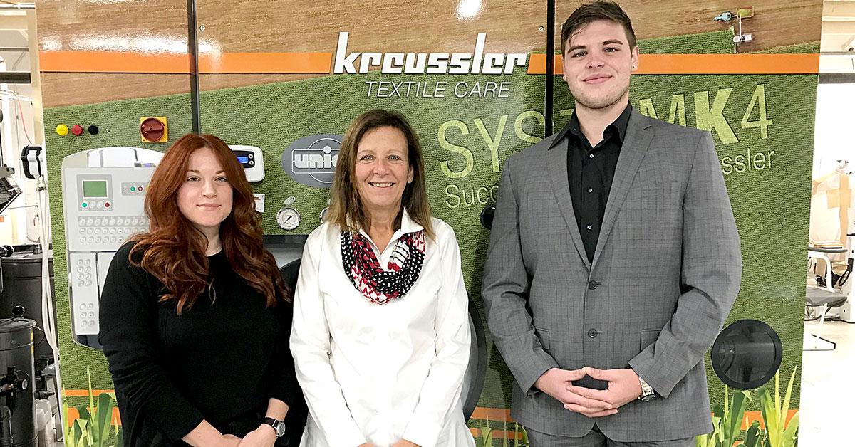 dli pr courtney kraemer and connor petersen named kreussler scholarship recipients web