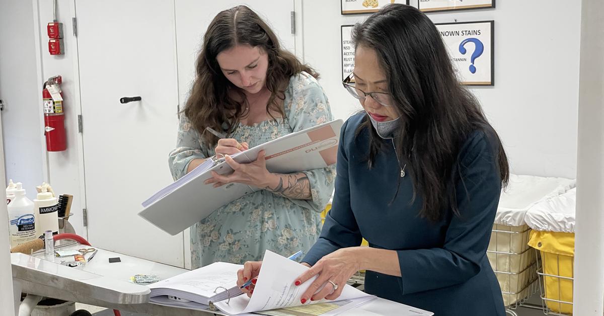 DLI Completes Final Hands-On Drycleaning Courses for 2025