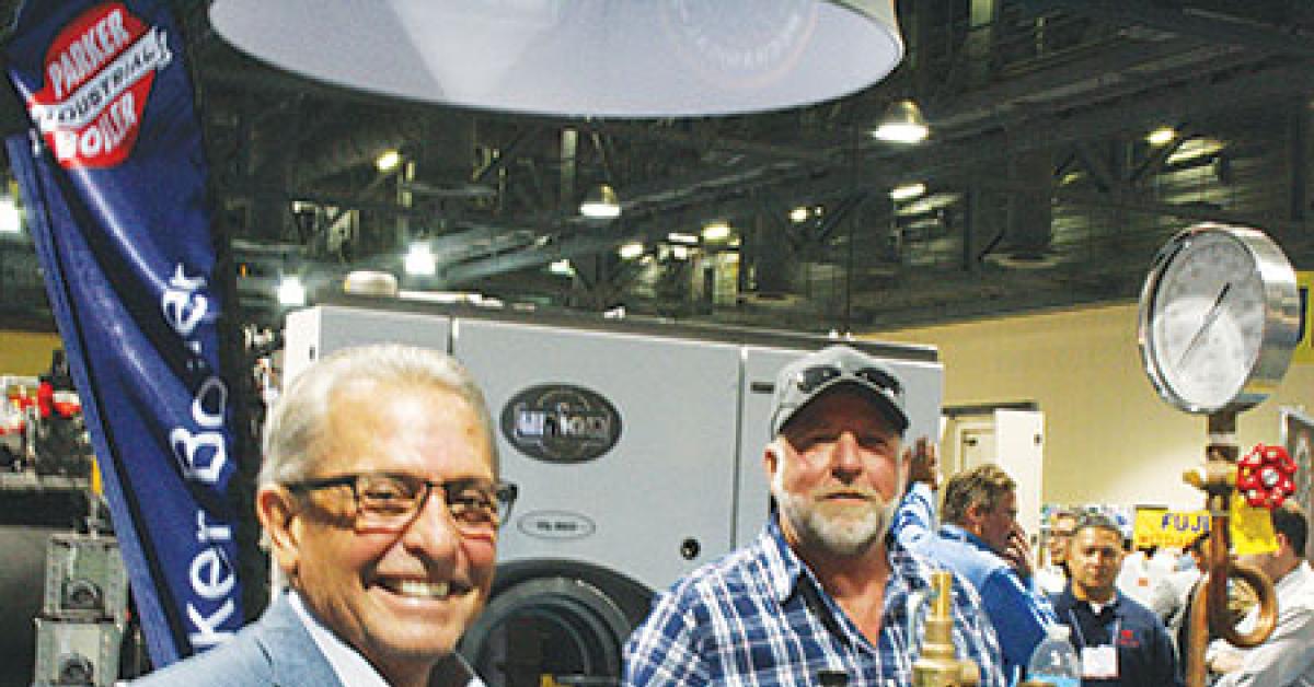 fabricare 2016 john norton dry cleaner attendee with norman schuck img 2339 web