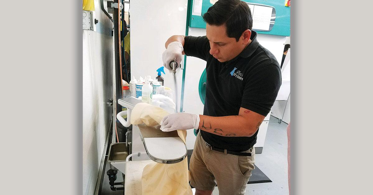 floras guy working at spotting station web