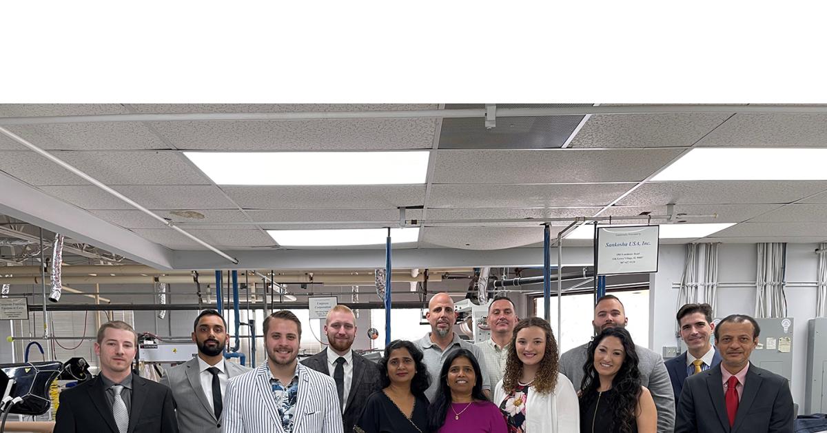 Graduates of the DLI Introduction to Drycleaning course