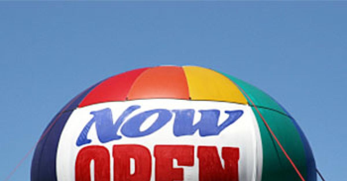 Grand opening balloon image