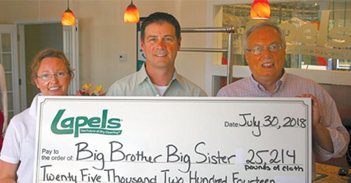 lapels clothing drive for bbbs 2018 web