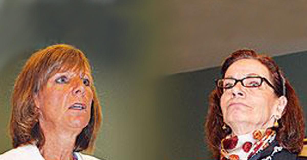 Mary Scalco and Nora Nealis
