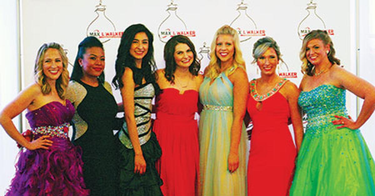 max i. walker women volunteer to model dresses for boutique web