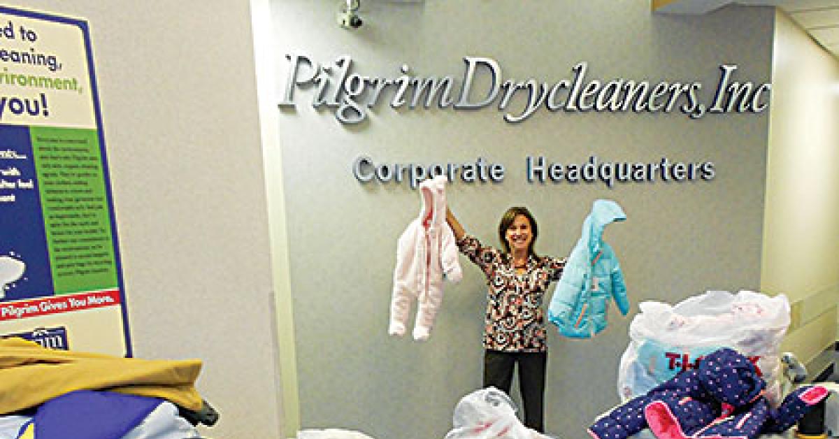 pilgrim cleaners donations at corp. hq web