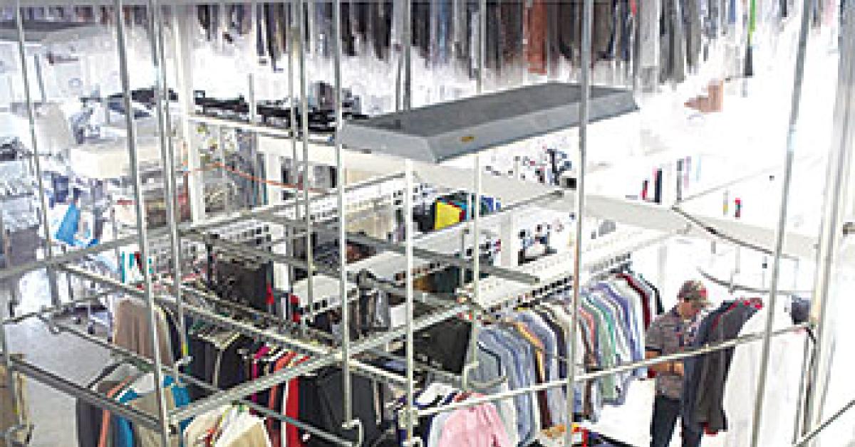 Rainbow order assembly area