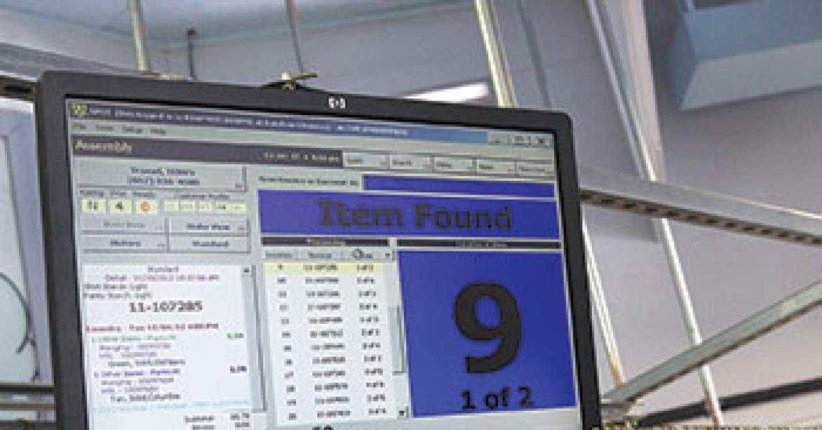 Order assembly workstation