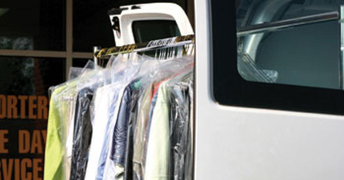 dry cleaner route service