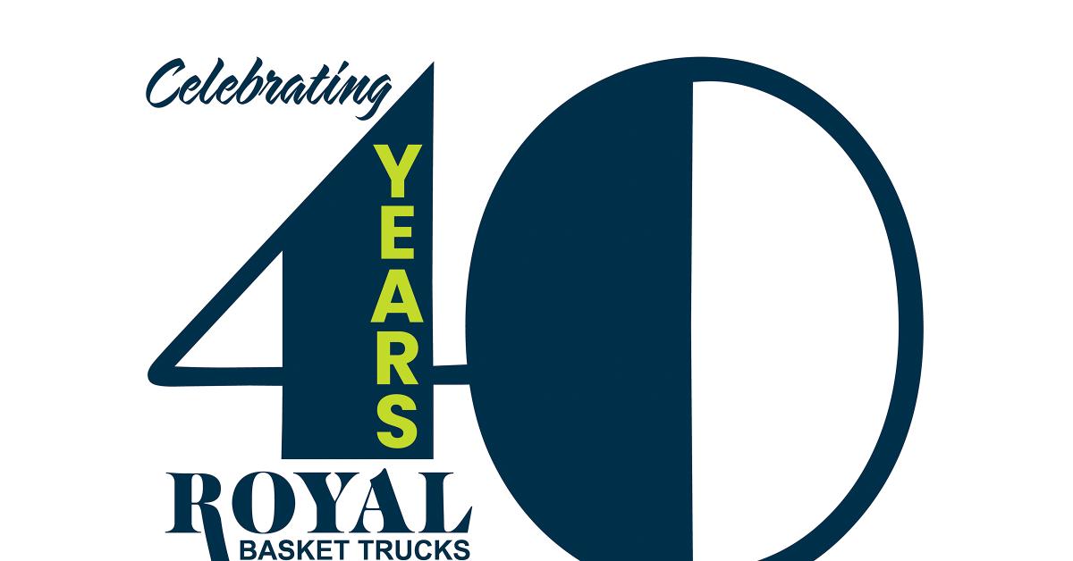Royal Basket Trucks Celebrates 40th anniversary