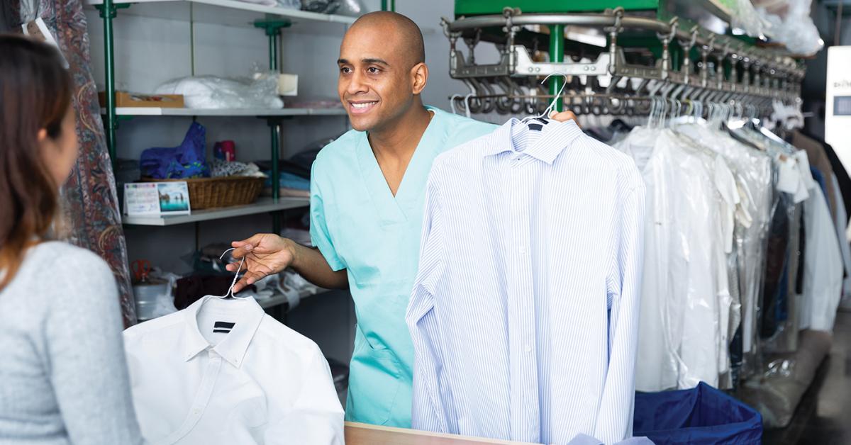 Drycleaning Customers Who Left a Mark