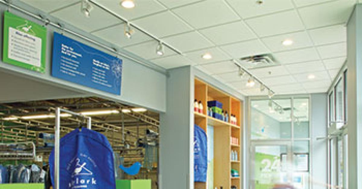 Skylark Dry Cleaners lobby