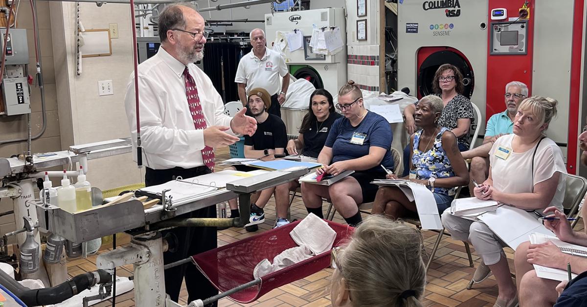 Dry Cleaners Build Skills at Stain Removal Seminar