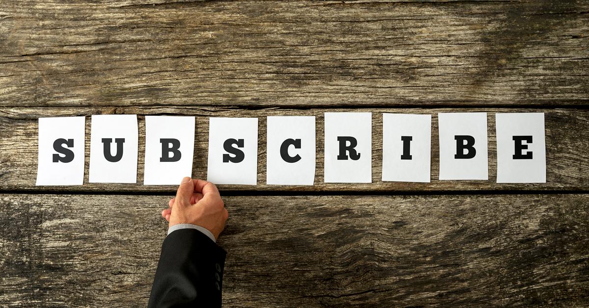 Subscribing for More Options