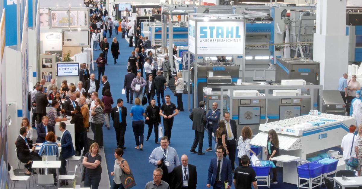 Texcare International show floor