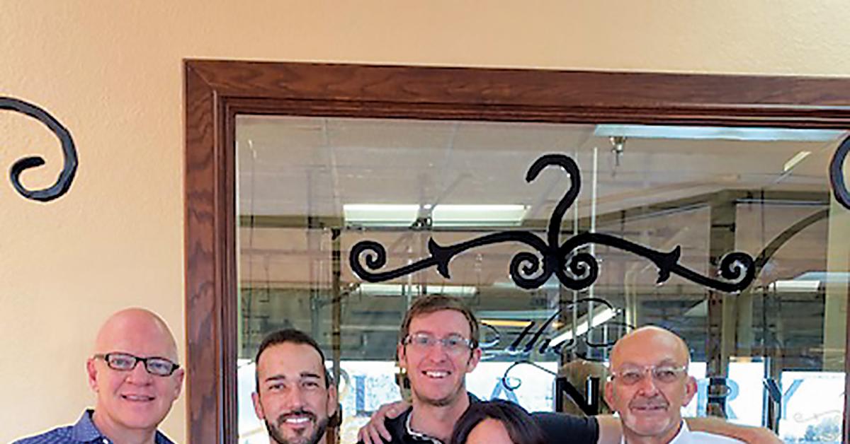 Kurt Lucero, Randy Unruh, Jackson Trigg, Jodie Lucero and Bill Fletcher