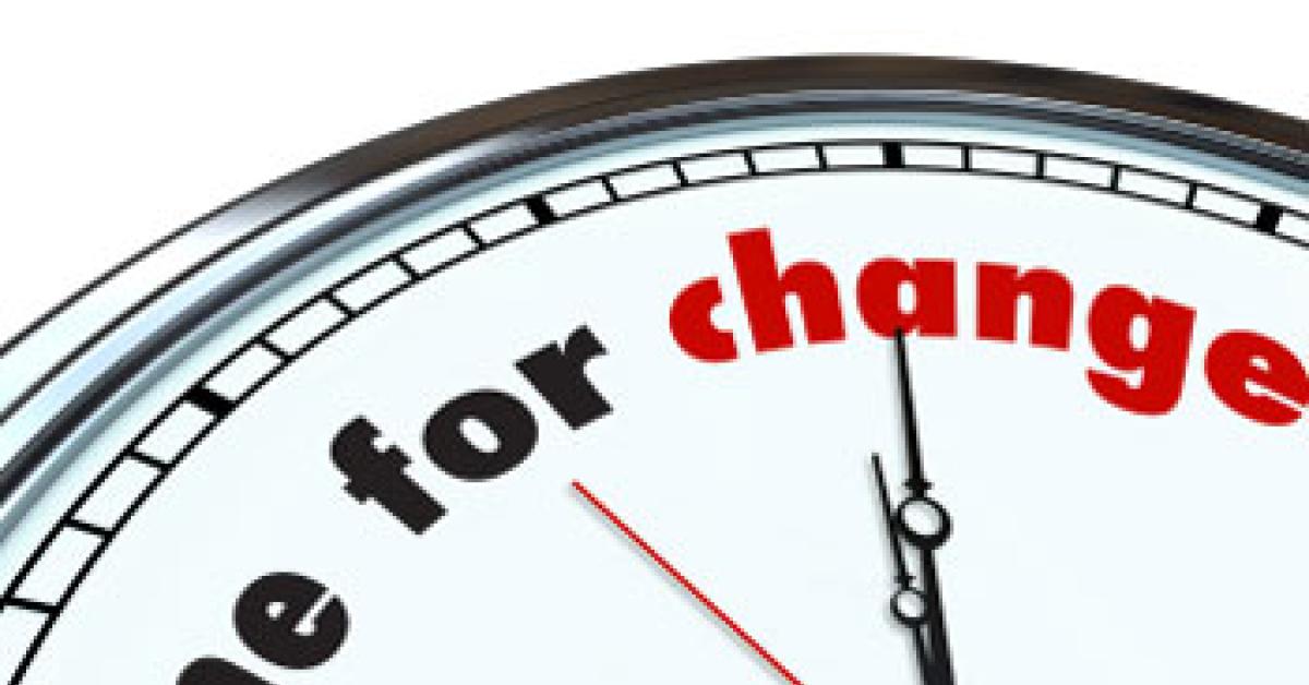 time for change