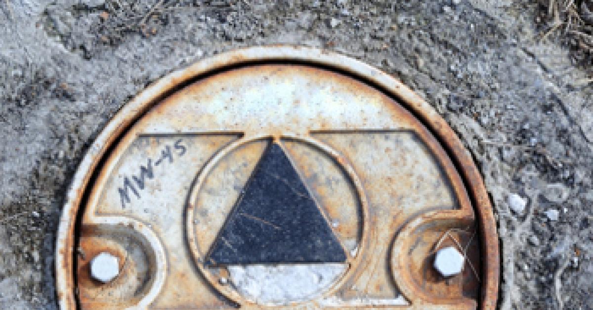 groundwater well cap