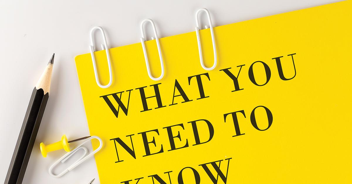 Advice to New Cleaners