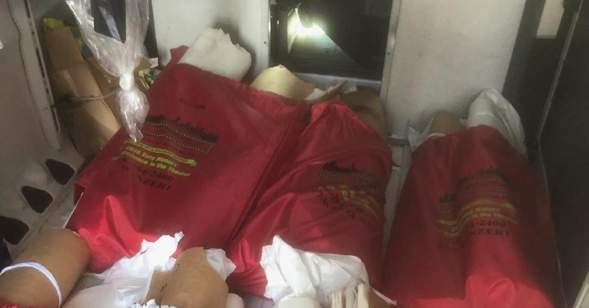 Fabric ready for pickup