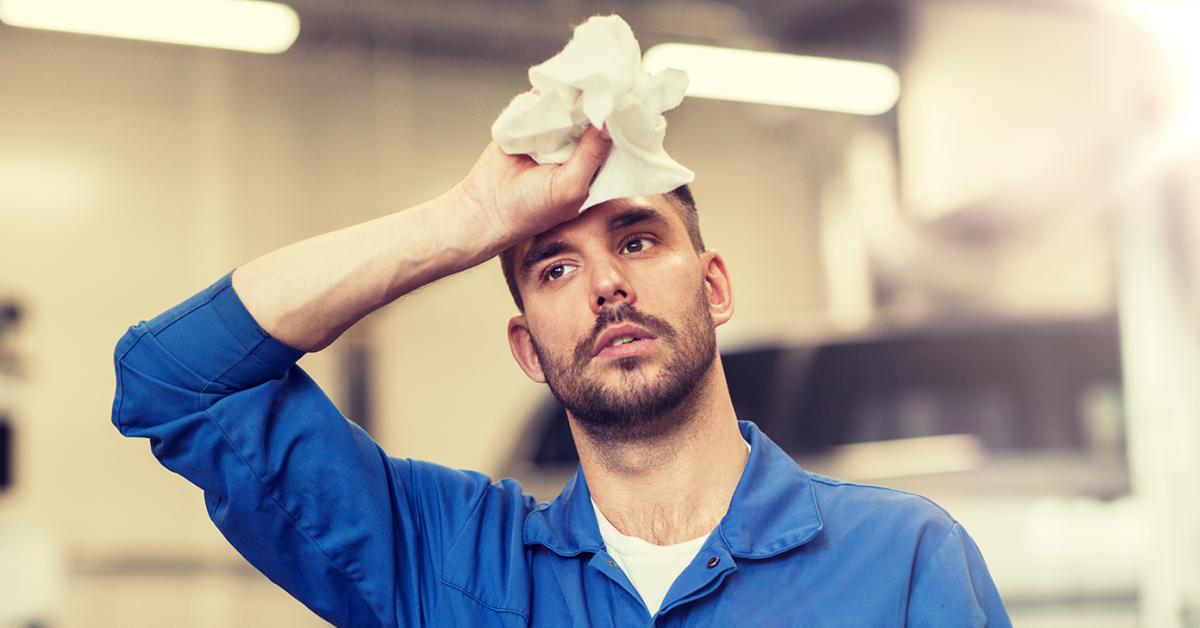 Heat-Stress Prevention for Drycleaning Employees
