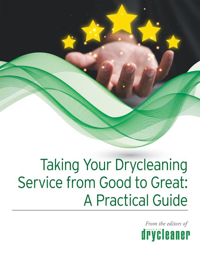 Guide to drycleaning service cover image