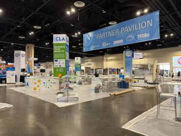 Clean Show 2025 setting up