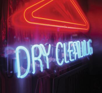 Dry cleaning neon
