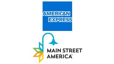 American Express and Main Street America logos