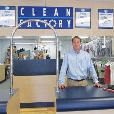 clean factory mike baroni behind counter web
