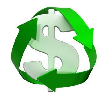 recycle dollar