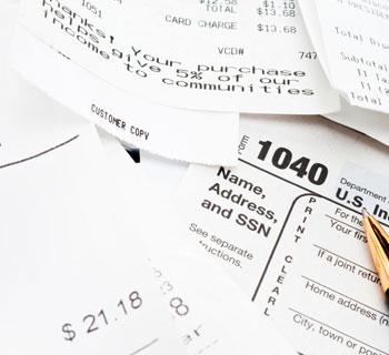 tax receipts